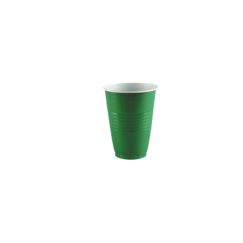 Vaso plástico 7oz Verde (480 unidades)