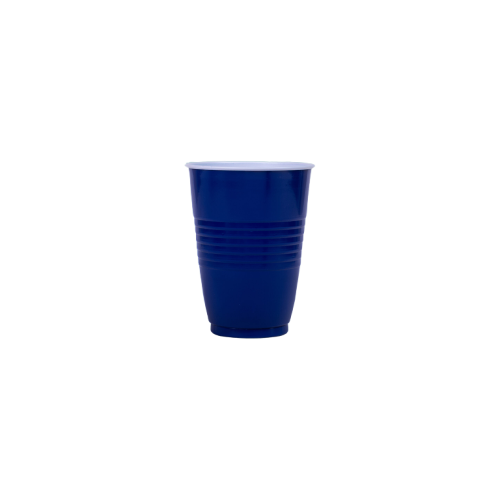 Vaso plástico 12oz Azul  (480 unidades)