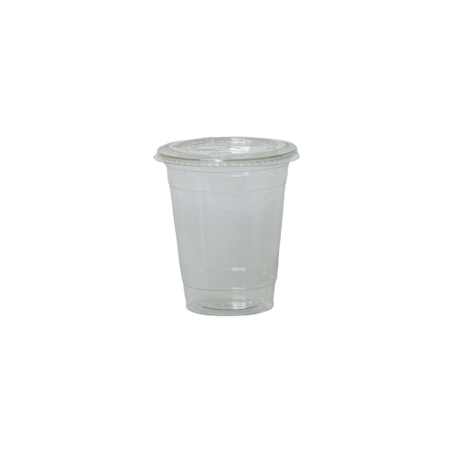 Vaso plástico Transparente Resq® 12oz sin tapa (300 unidades)