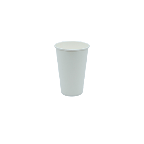 Vaso polipapel 12oz Darnel Naturals Blanco Bebidas Frías (1000 unidades)