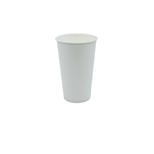 Vaso polipapel 16oz Darnel Naturals Blanco Bebidas Frías (1000 unidades)