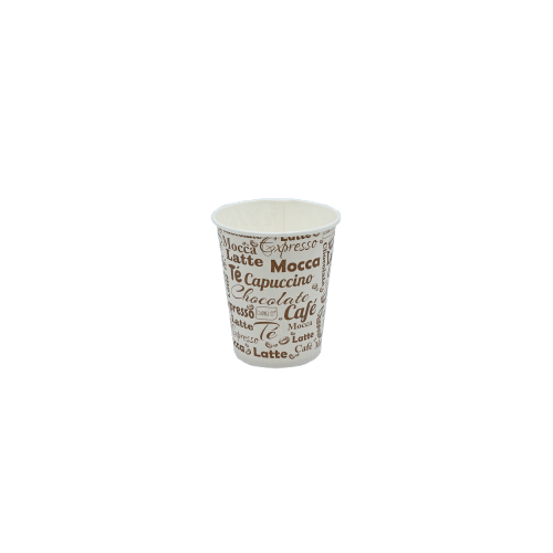 Vaso polipapel 8oz Darnel Naturals Diseño Bebidas Calientes (1000 unidades)